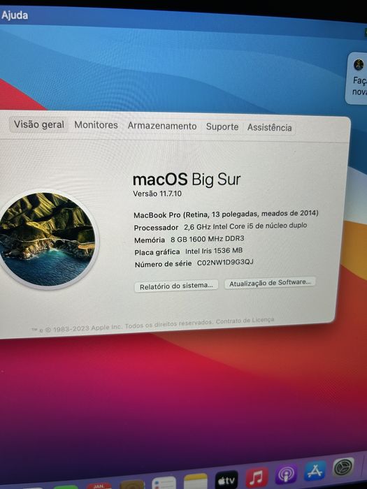 Macbook Pro 13" intel i5 2,6 GHz