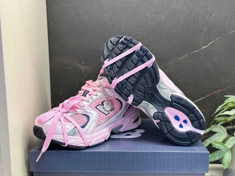 кросівки New Balance 530 Pink Silver легкі зручні преміум якість топ