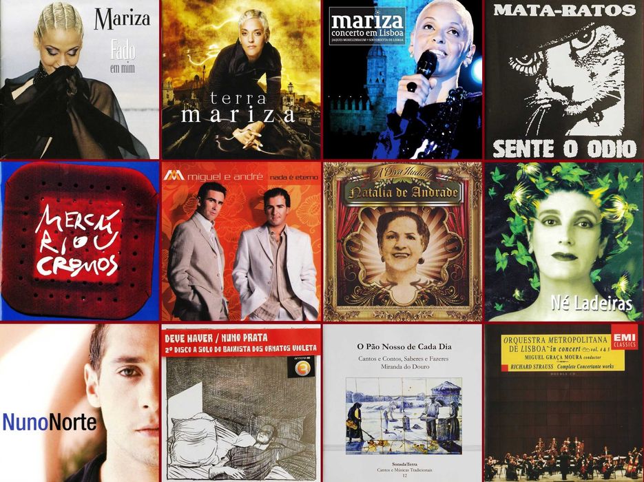 96 CDs - Musica Portuguesa - Raros - Muito Bom Estado