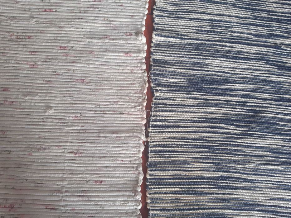 Conjunto 5 tapetes trapos, excelente estado