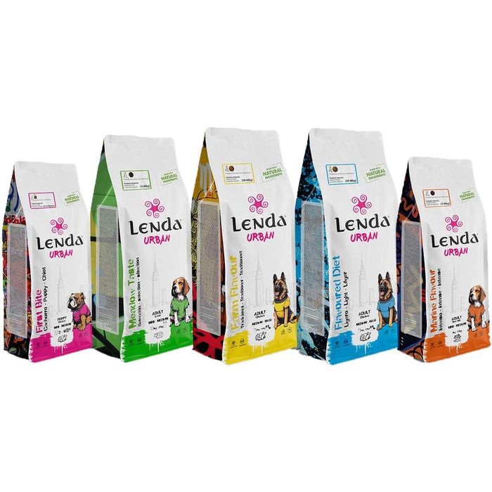 NOVO - LENDA Pet Food Urban, Ração Superpremium para Cão