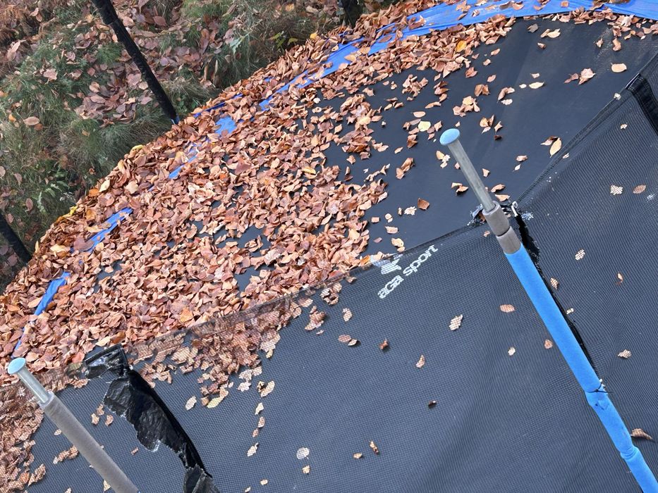 Trampolina duza 4,5  nowa guma i ochronka na sprezyny