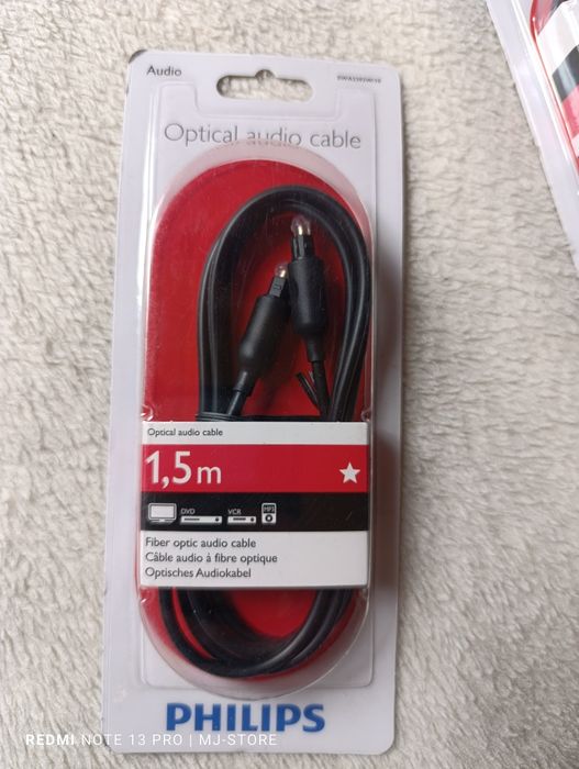 Kabel światłowodowy Toslink