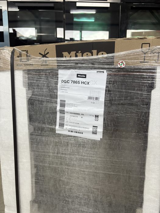 Флагманська духова шафа Miele DGC 7865 HCX Pro Graphite (Нова) Пароконвектомат міле
