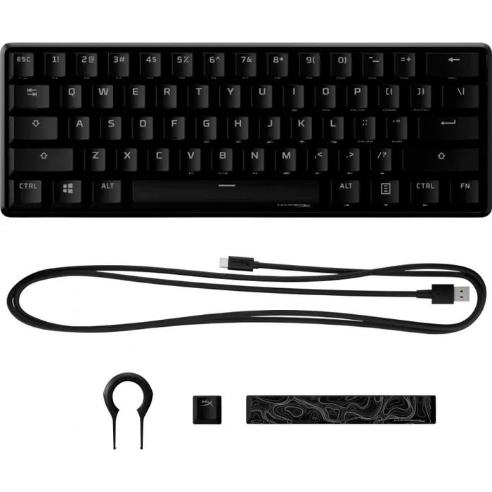 Teclado mecanico hyperx alloy origins 60