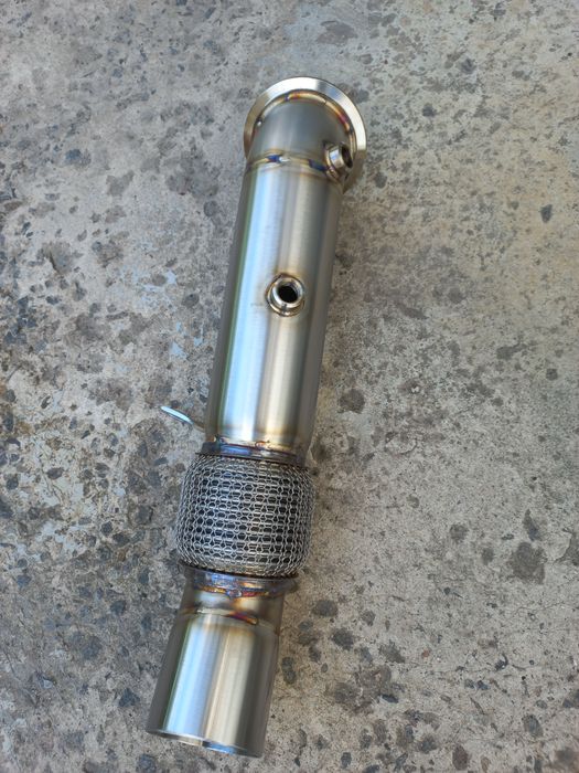 Даунпайп BMW n55 X5 F15 F16 F10 f06 N55 35i downpipe  ф15 ф16 ф10 н55