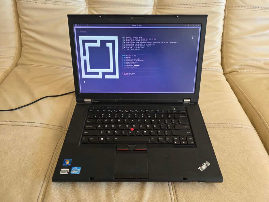 Ноутбук ThinkPad W530 Core i7 3740QM, 16GB, 512 SSD, Quadro K1000