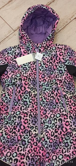 Nowy zimowy kombinezon dla dziewczynki 110/116