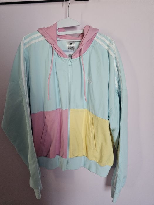 Bluza adidas pastelowa