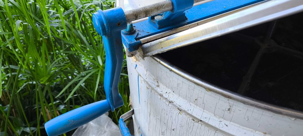 Extrator de mel manual aço inoxidável