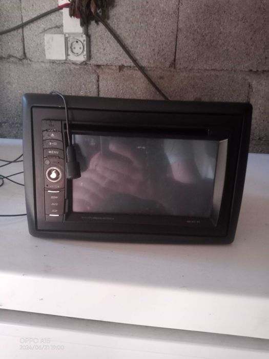 Auto radio Android tirado de uma Renault Megane 2004