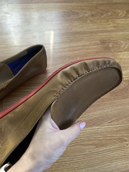 Чоловічі шкіряні  макасіни