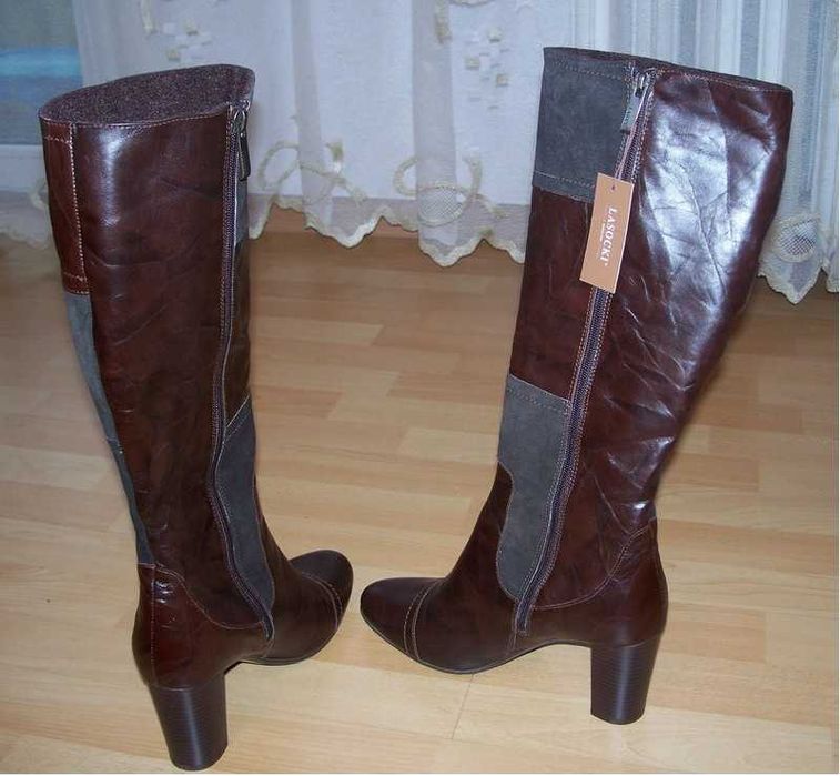 Kozaki Skórzane LASOCKI  roz 40 Nowe