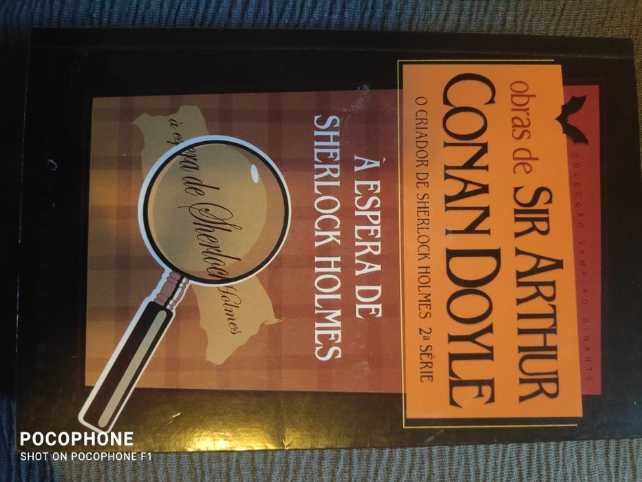 São vinte e três livros de mistério de variados autores