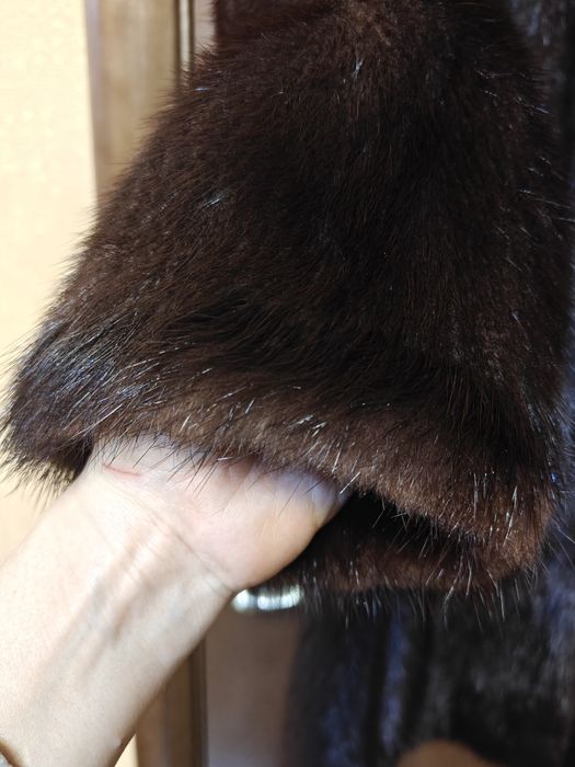 Шуба  норкова xs