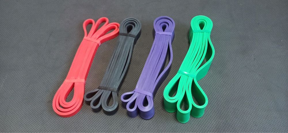 Резина для тренировок(набор с 4 резин)