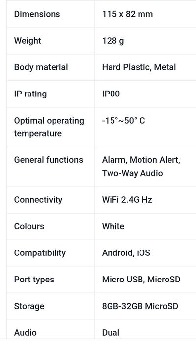 Câmara Xiaomi  | Nova | selada