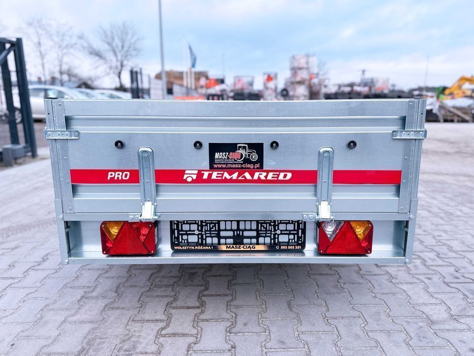 Przyczepka Samochodowa Temared PRO 2612/2 Przyczepa 2 osiowa