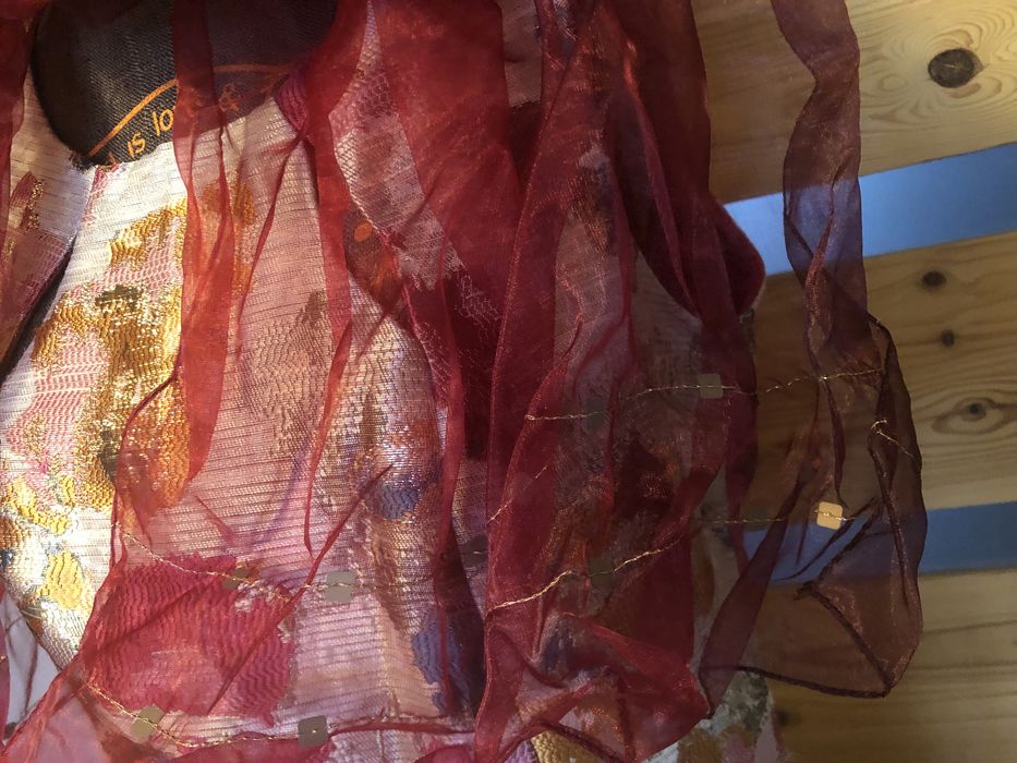 Szyfonowy szal wieczorowy Avon