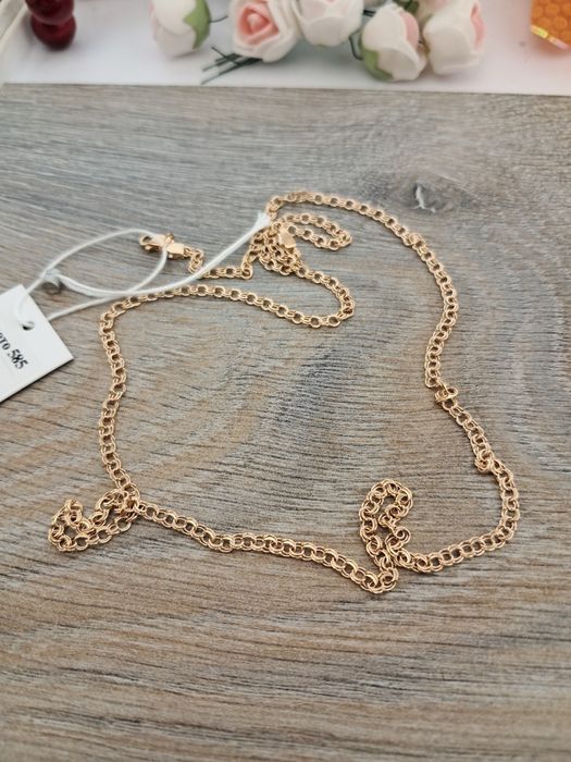 ‼Золотий ланцюг цепь 6,54 гр 50 см Золотая цепочка Золото 585*