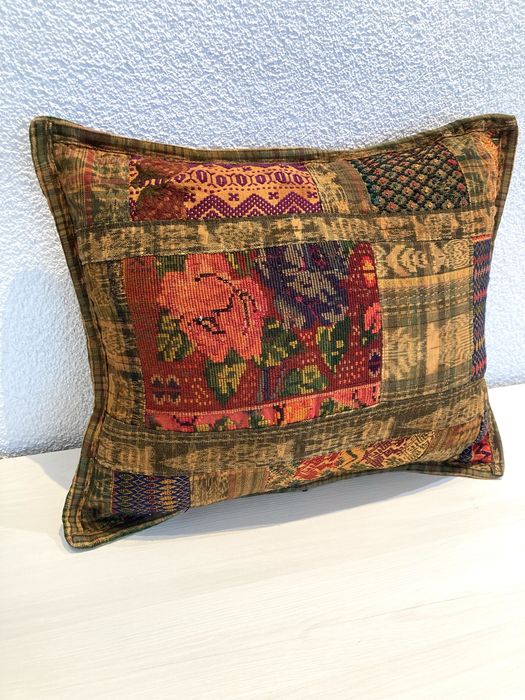 Poszewka dekoracyjna patchworki kilim turecki