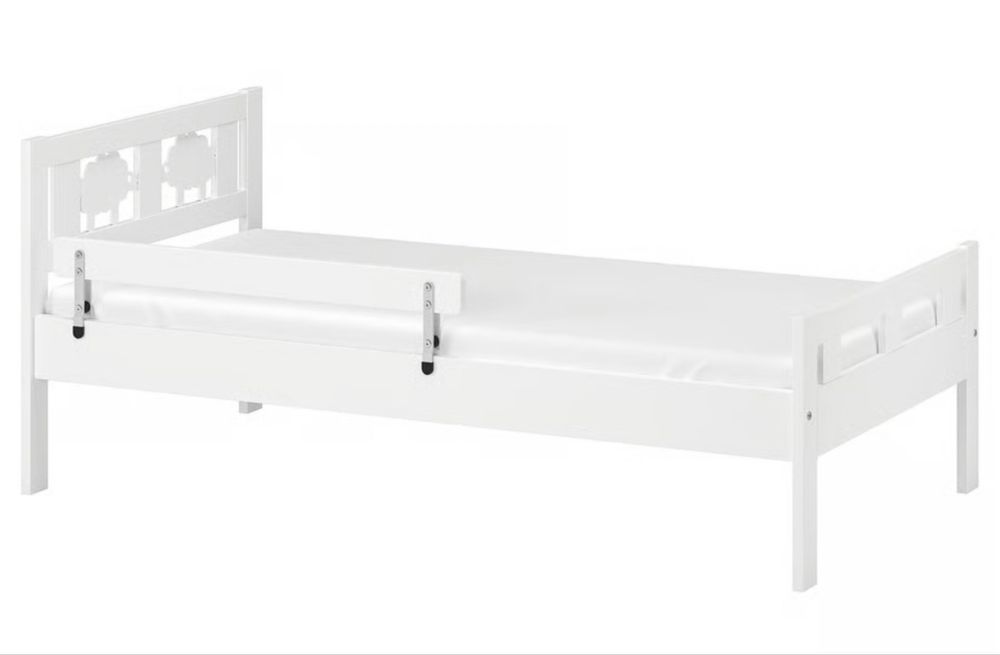 Cama criança KRITTER + colchão UNDERLIG + gavetões