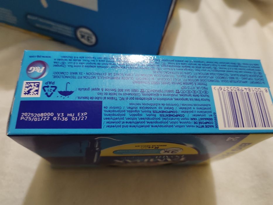 Тампоны  Tampax pearl compak