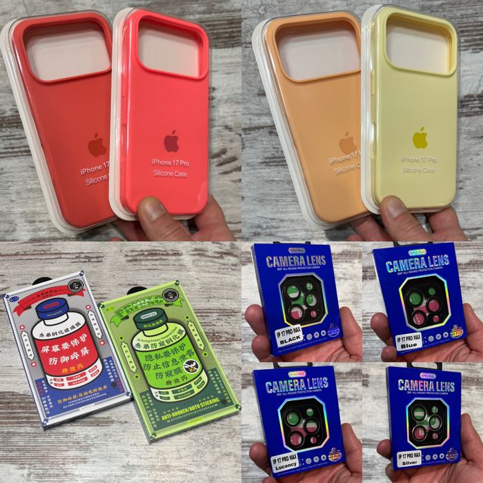 Чехол айфон 17 про силикон микрофибра silicon case iphone 17 pro чехлы с микрофиброй по всем граням для айфон 17про / iphone 17pro