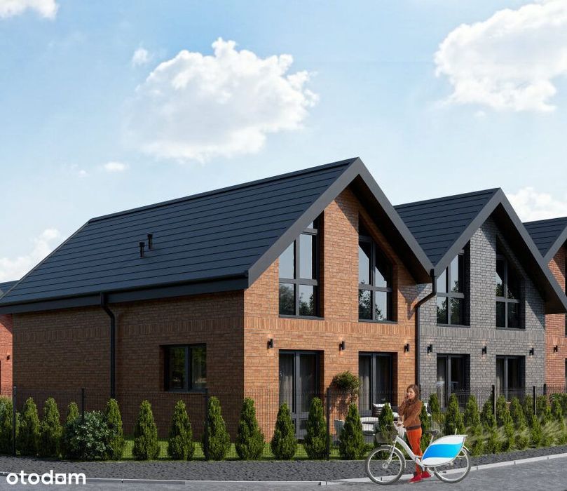 Bawarski dom z garażem | 85m2, ogród 199m2 | 5 pokoi | garderoba