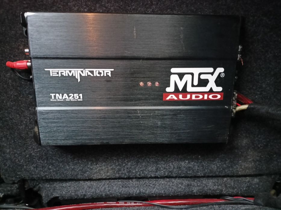 Subwoofer wzmacniacz komplet