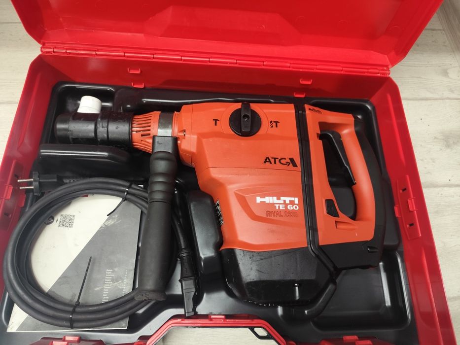 05.2025й рік Hilti TE60-ATC/AVR потужний перфоратор ХІЛТІ оригінал