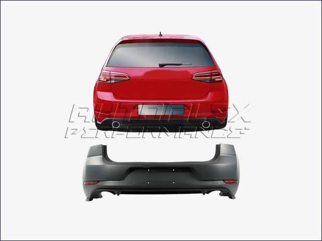 Para-Choques Traseiro GTI Volkswagen Golf VII  AAP50853