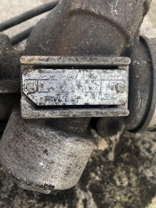 Рейка на ford transit 2012