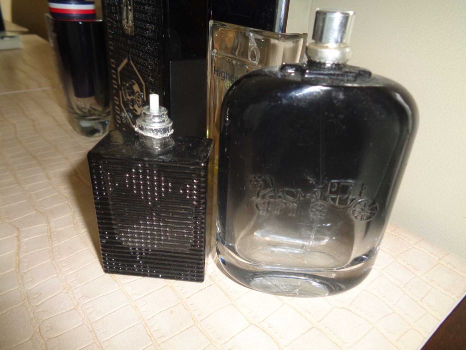 5x puste flakony butelki po oryginalnych perfumach Dior CD Versace