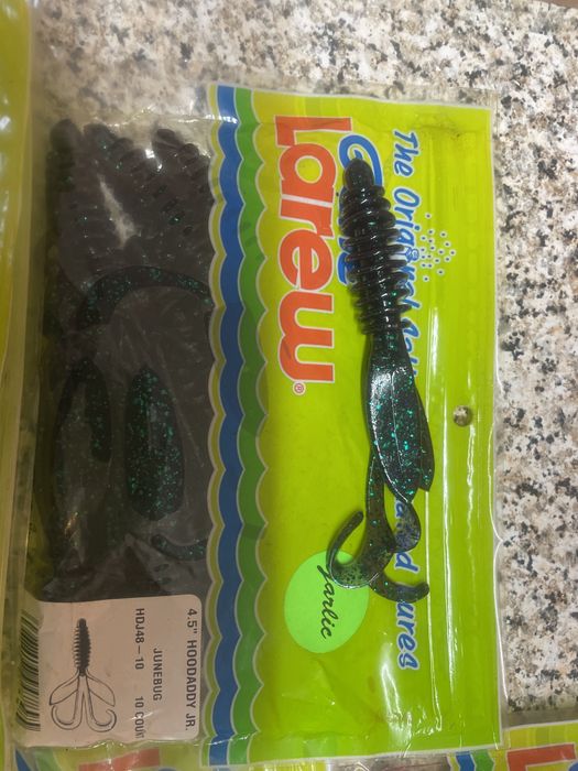 Amostras de pesca marca GENE LAREW