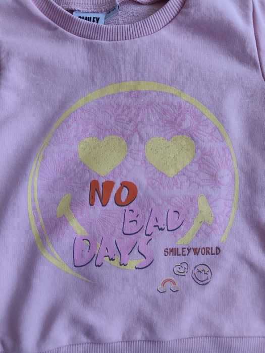 Bluza dziewczęca Smile World "No bad days" 98/104