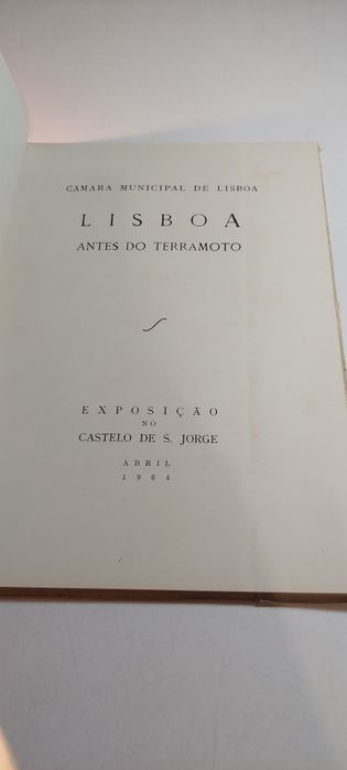 Lisboa Antes do Terramoto, Exposição no Castelo de S. Jorge (1964)