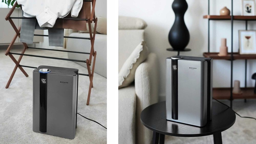 ZESTAW osuszacz POWIETRZA 2,5L pochłaniacz wilgoci 2 filtry WIFI mocny