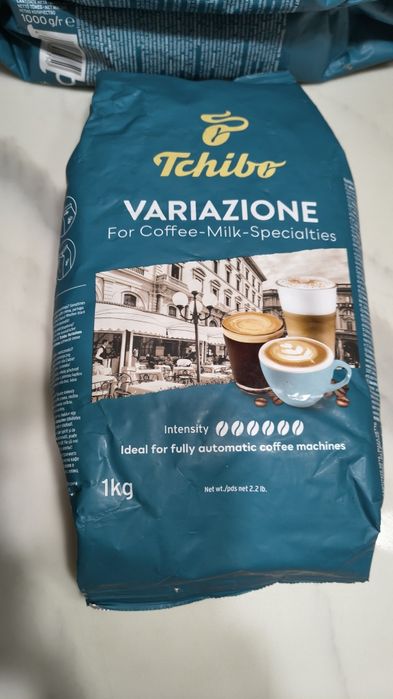 Kawa ziarnista Tchibo Variaziine 3x 1kg do kaw mlecznych 6/6