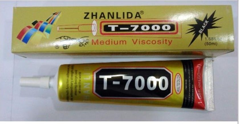 50ml Cola adesivo displays t-7000 b-7000 l