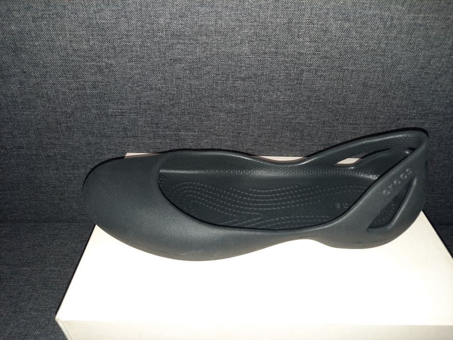 Crocs baleriny kadee flat czarne