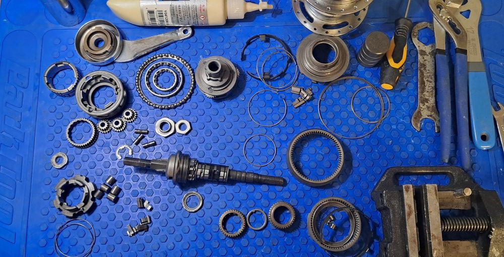 Ремонт планетарних втулок Shimano Nexus