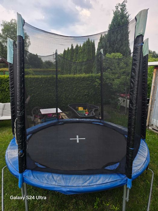 Trampolina okrągla ogrodowa 2,44 cm
