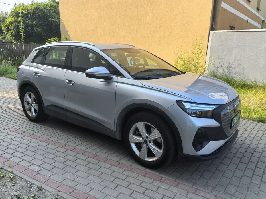 Audi Q4 e-tron Audi Q4 e-tron, 77 kWh, 1 właściciel, bezwypadkowy, FV 23% lub cesja L