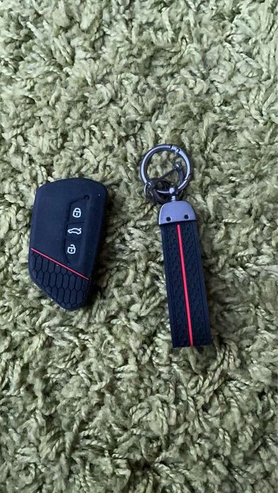 брелок чохол для автомобільних ключів для VW Volkswagen/Golf 8 MK8 ID.3 ID.4 /Cupra/Skoda/Octavia A8/SEAT/Leon MK4 Formentor/Tarraco