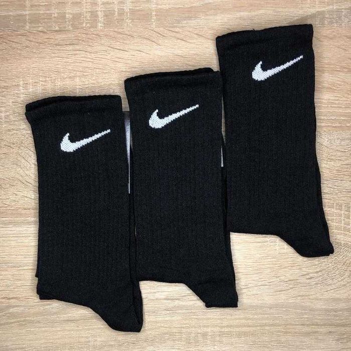 12 ПАР 250ГРН! Носки мужские демисезонные спортивные высокие Nike Найк