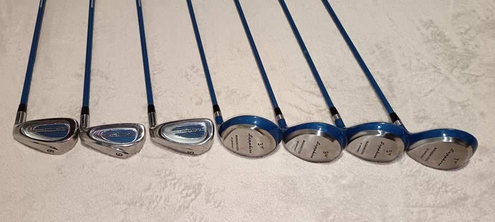 Set 7 Tacos Golfe Senhora Hippo Sapphire (Grafite)