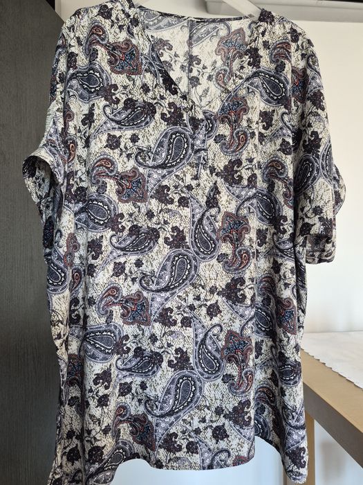 Bluzka materiałowa, kimono,  50