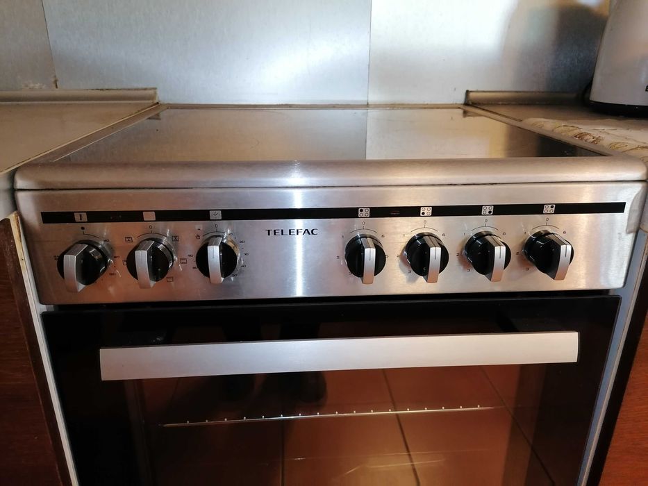 Fogão Telefac Vitro TFF6662XVTC Inox - ÚLTIMOS DIAS