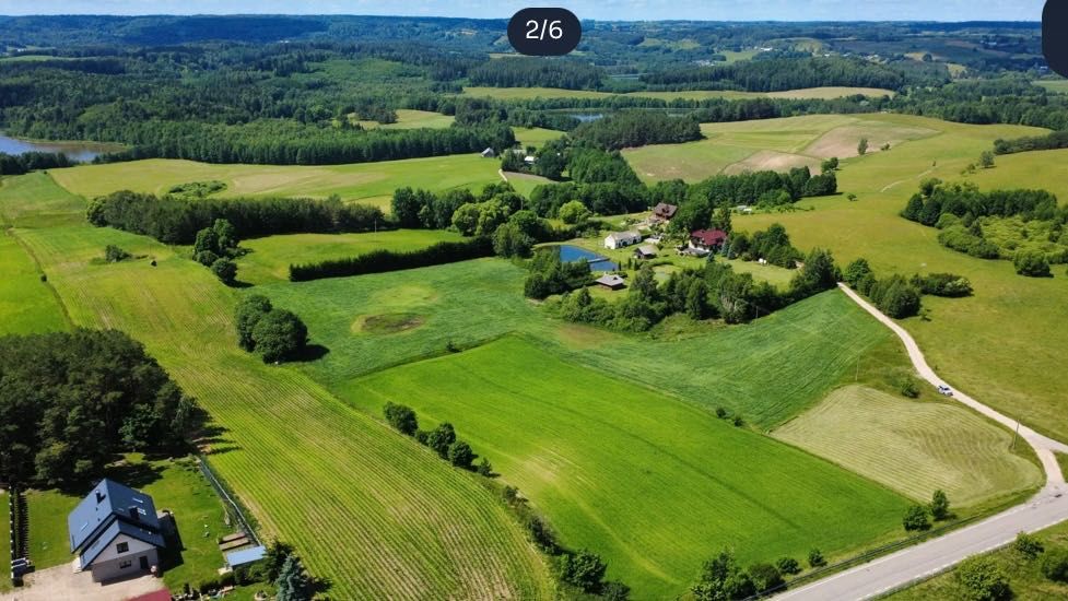 Pilnie! Działka 8.964 m² z mediami - Sidory gmina JeleniewoMazury - Widok 2